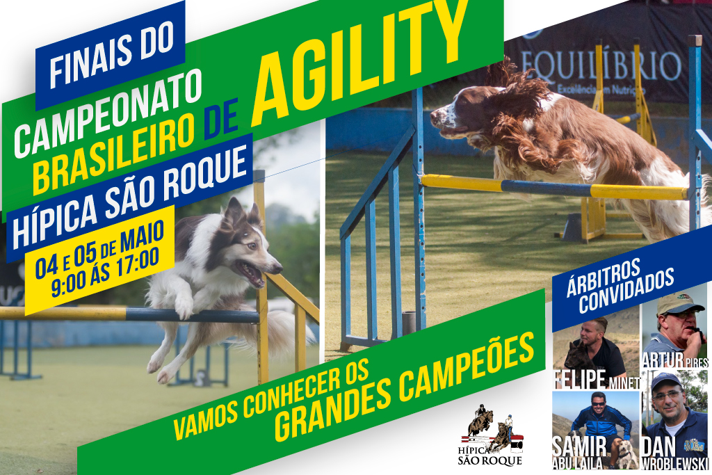 9ª e 10ª Etapas – XX Campeonato Brasileiro de Agility – 04 e 05/05/2019