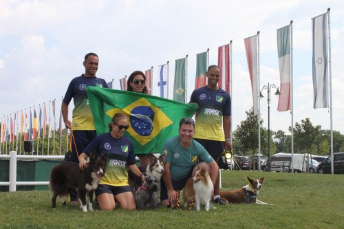 Participação do Brasil na Abertura do European Open Agility 2018