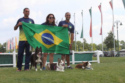 Participação do Brasil na Abertura do European Open Agility 2018