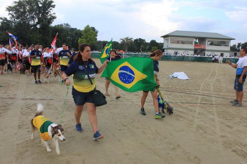 Participação do Brasil na Abertura do European Open Agility 2018