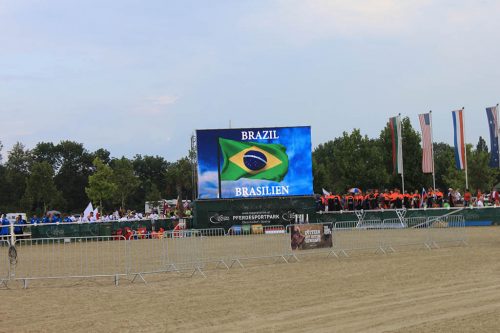 Participação do Brasil na Abertura do European Open Agility 2018