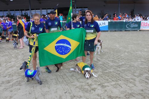 Participação do Brasil na Abertura do European Open Agility 2018