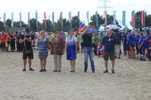 Participação do Brasil na Abertura do European Open Agility 2018