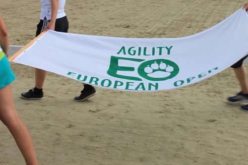 Participação do Brasil na Abertura do European Open Agility 2018