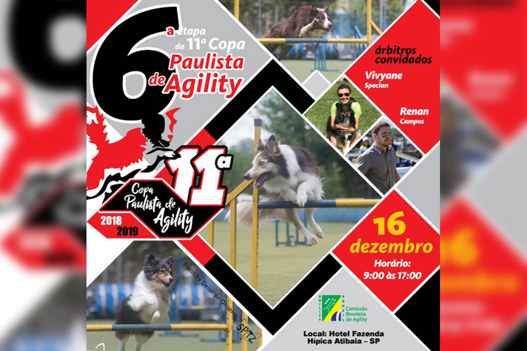 6ª Etapa – XI Copa Paulista de Agility – 16/12/2018