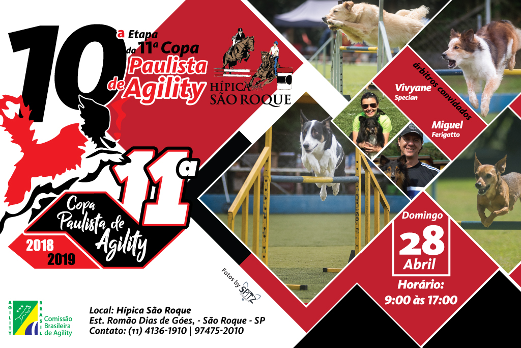 Ordens de Entrada – 11ª Etapa – XI Copa Paulista de Agility