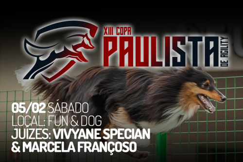 1ª Etapa – XIII Copa Paulista de Agility – 05/02/2022