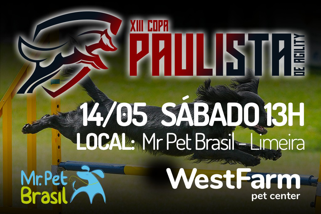 4ª Etapa – XIII Copa Paulista de Agility – 14/05/2022