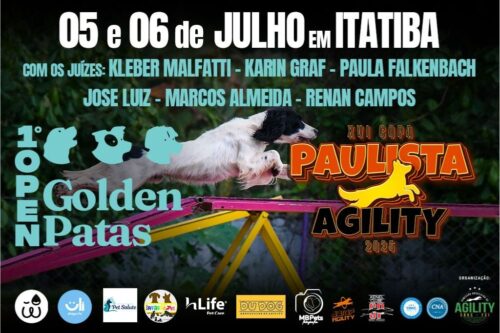 1º Open Golden Patas e 6ª Etapa XVI Campeonato Paulista de Agility