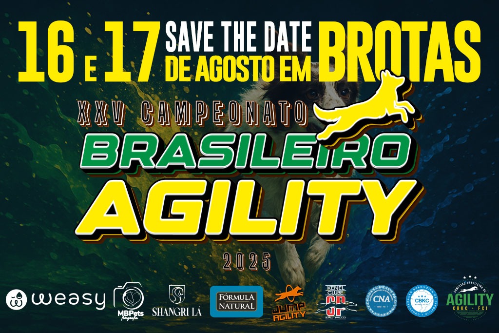 7ª e 8ª Etapas – XXV Campeonato Brasileiro de Agility