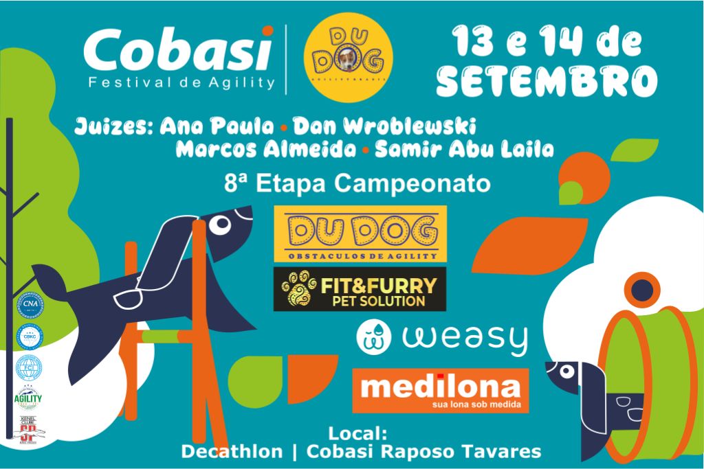 Cobasi Festival de Agility e 8ª Etapa XVI Copa Paulista de Agility