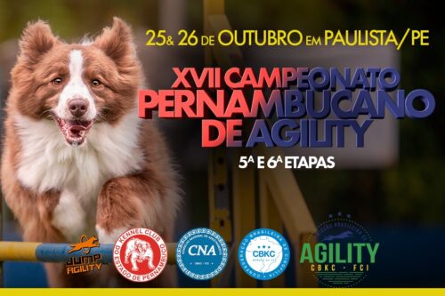 XVII Campeonato Pernambucano de Agility – 5ª e 6ª Etapas