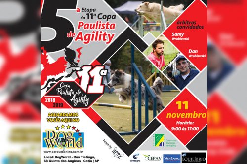 5ª Etapa – XI Copa Paulista de Agility – 11/11/2018