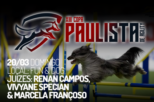2ª Etapa – XIII Copa Paulista de Agility – 20/03/2022