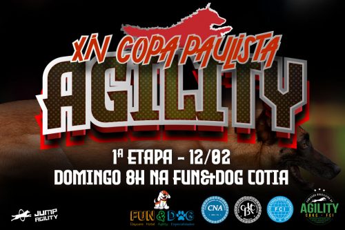 1ª Etapa – XIV Copa Paulista de Agility – 12/02/2023