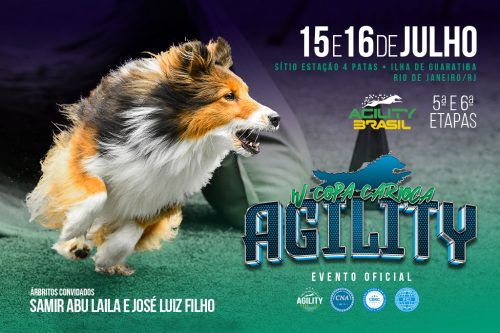 5ª e 6ª Etapas – IV Copa Carioca de Agility – 15 e 16/07/2023