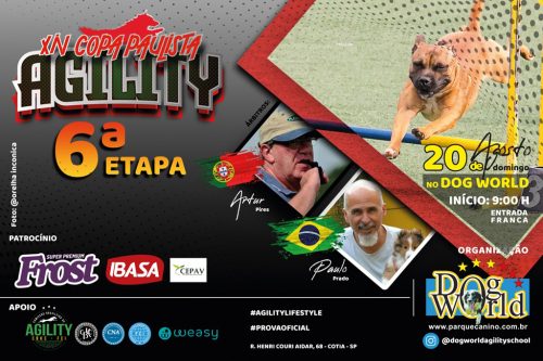 6ª Etapa – XIV Copa Paulista de Agility – 20/08/2023