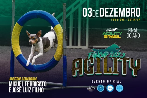 10ª Etapa – XIV Copa Paulista de Agility e Fun Cup Agility – 02 e 03/12/2023