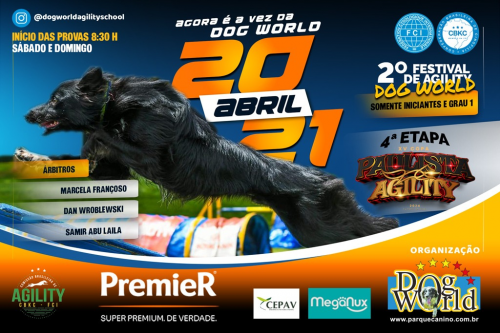 4ª Etapa – XV Copa Paulista de Agility e 2º Festival de Agility Dog World