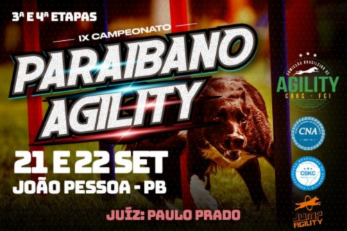 3ª e 4ª Etapas IX Campeonato Paraibano de Agility