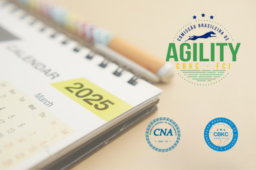 Calendário de Campeonatos – Provas e Treinos Oficiais de Agility – Temporada 2025