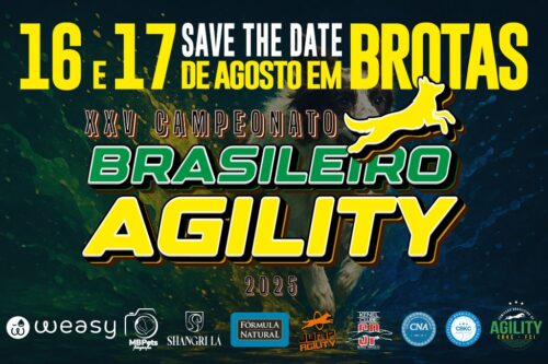XXV Campeonato Brasileiro de Agility 2025 – 7ª e 8ª Etapas