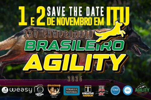 XXV Campeonato Brasileiro de Agility 2025 – 9ª e 10ª Etapas